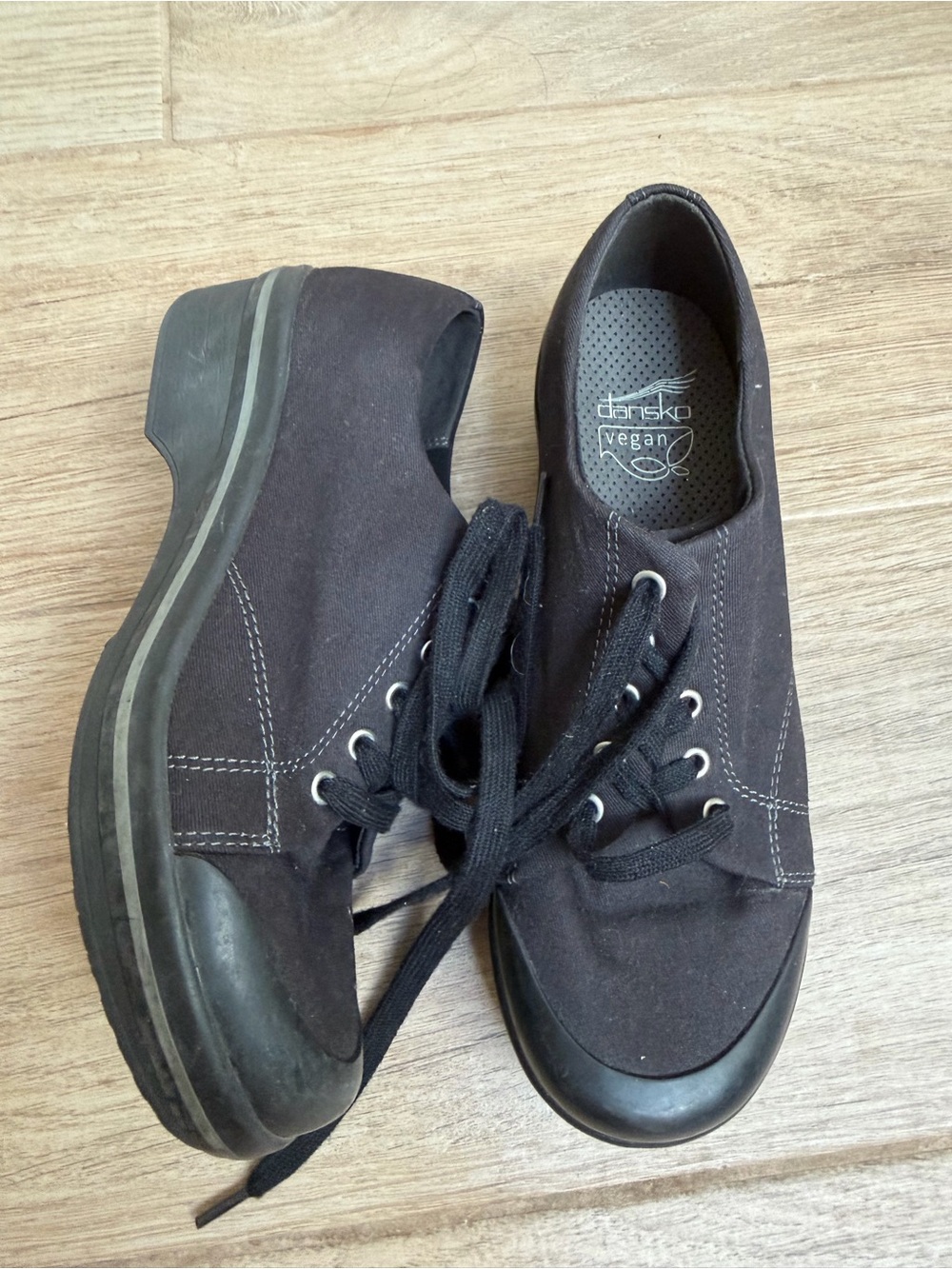 Dansko Vegan Canvas Lace-Up Shoe